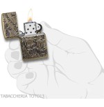 Zippo Feuerzeug Totenkopf Designluxus - Feuerzeuge