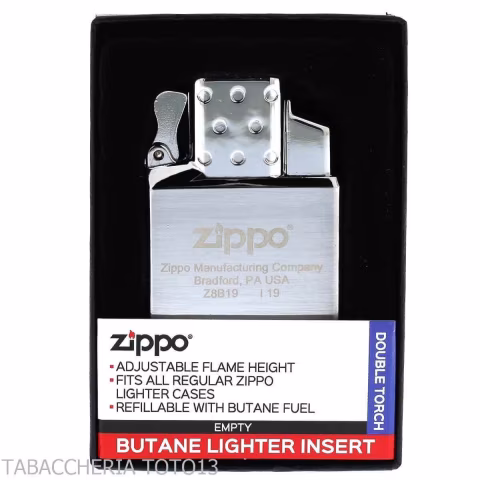 Zippo Torch reemplazo interno para gas de llama de doble chorro - Alumbradores