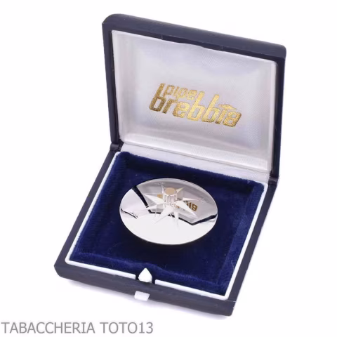 Pequeña cubierta plateada brebbia per pipas - Accesorios para pipas de tabaco