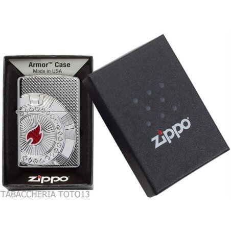 Zippo armor poker chip design Zippo Briquets Zippo