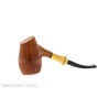 Tsuge Tokyo 551 Chimney stand up in natürlich klarem briar - Tsuge Pipe