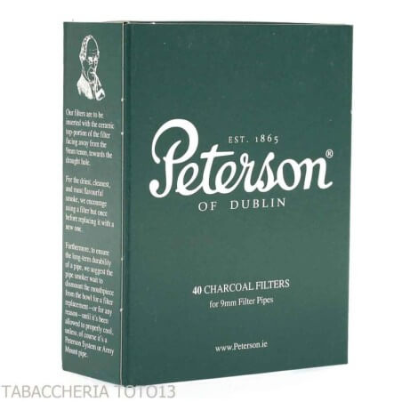 Peterson Filters 9 mm carbón activado