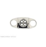 Double blade skeleton cigar cutter mm 26 with serrated blades - Accessories Cigar