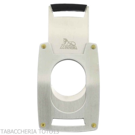 Ultradünner Guillotine-Zigarrenschneider aus satiniertem Metall - Zubehör Cigar