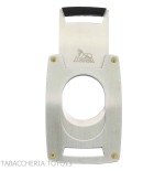 Coupe-cigare guillotine ultra fin en métal satiné - Accessoires Cigare - Métal