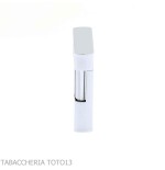 Lubiski Ravenna flint lighter, chrome finish with vertical lines - Lighters - Metal