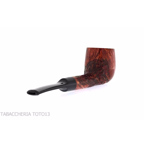 Crown Viking billiard teilweise rustikal - Tabakpfeifen