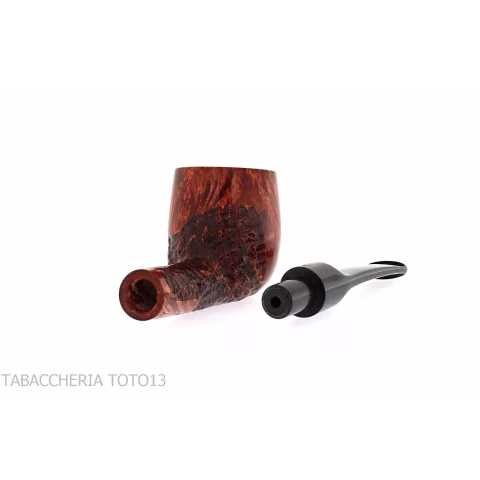 Crown Viking billiard teilweise rustikal - Tabakpfeifen