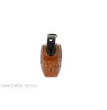 Vest Pocket stand up Epica Pipa de tabaco en brezo arenado ligero-Fiamma Di Re