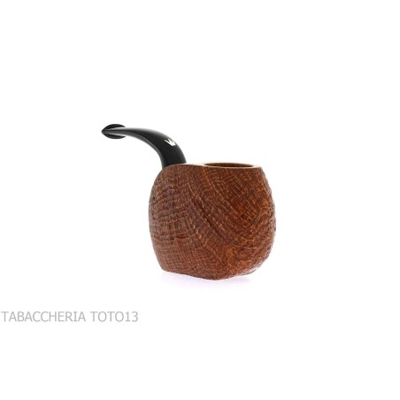 Vest Pocket stand up Epica Pipa de tabaco en brezo arenado ligero-Fiamma Di Re