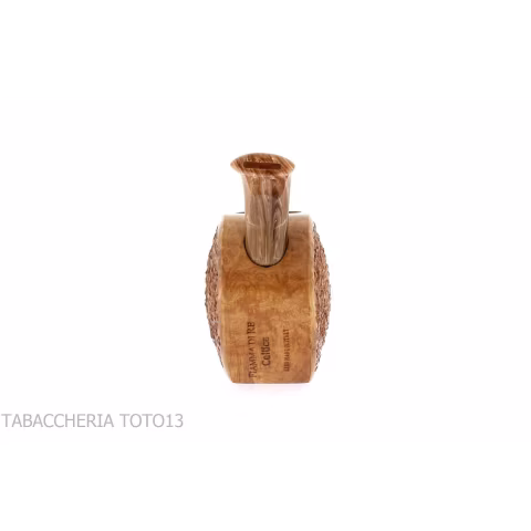 Vest Pocket stand up Celtique en bruyère rustique légère - Pipe Pour le Tabac - Racine naturelle