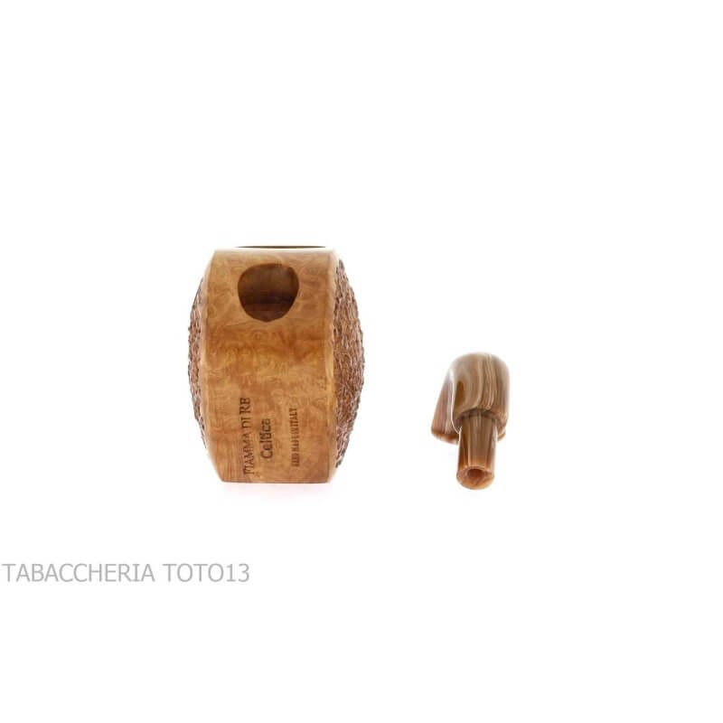 Vest Pocket stand up Celtic in light rustic briar - Fiamma di Re di Andrea Pascucci