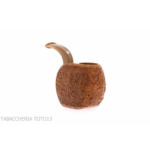 Vest Pocket stand up Celtique en bruyère rustique légère - Pipe Pour le Tabac - Racine naturelle