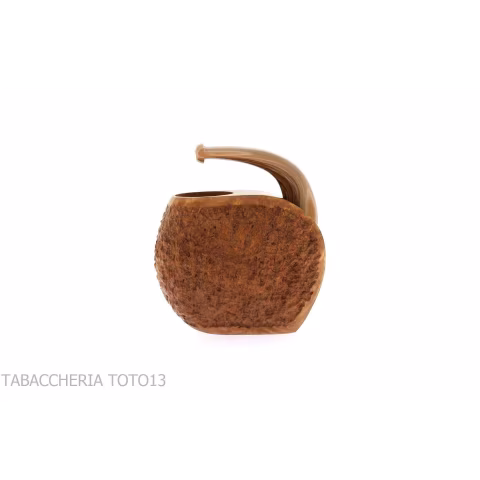 Vest Pocket stand up Celtique en bruyère rustique légère - Pipe Pour le Tabac - Racine naturelle