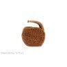 Vest Pocket stand up Celtica in radica rusticata chiara - Fiamma di Re di Andrea Pascucci