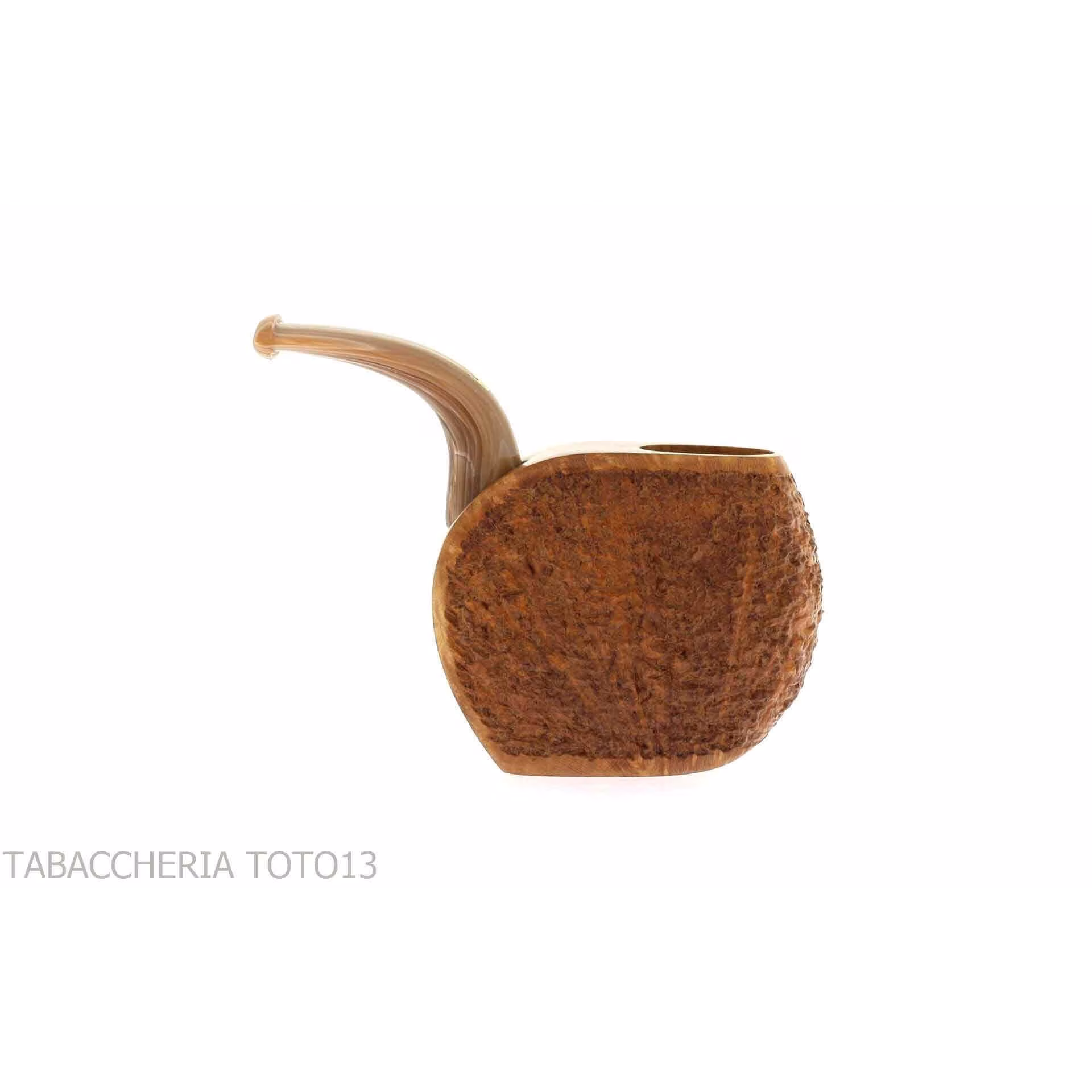 Vest Pocket stand up Celtique en bruyère rustique légère - Pipe Pour le Tabac - Racine naturelle
