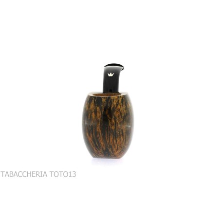Vest Pocket stand up Fiamma di Re in shiny briar - Tobacco Pipes - Natural root