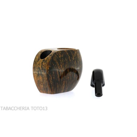 Vest Pocket stand up Fiamma di Re in shiny briar - Tobacco Pipes - Natural root