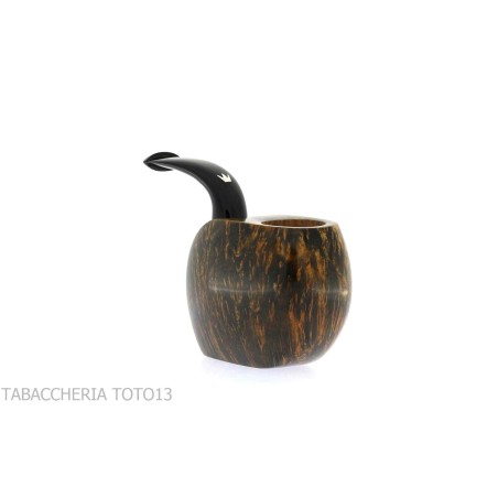 Vest Pocket stand up Fiamma di Re in shiny briar - Tobacco Pipes - Natural root