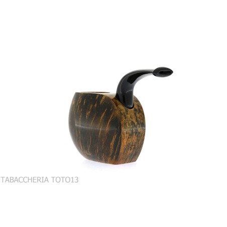 Vest Pocket stand up Fiamma di Re in shiny briar - Tobacco Pipes - Natural root