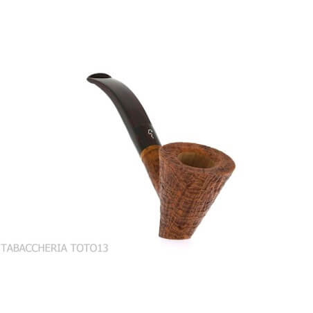 Le Nuvole bent doublin in sandblasted briar - Le nuvole - Maurizio Tombari