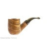 Bent billiard Olivenbaumpfeife von Tom Spanu - Tom Spanu pipe