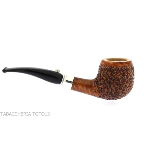 L'anatra forma Apple curva in radica rusticata - Pipe