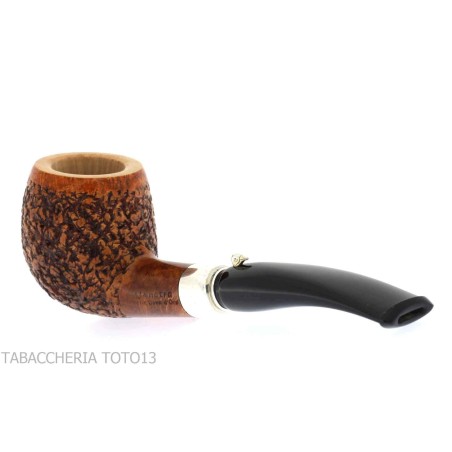 Le canard pipe pour le tabac Apple courbe Bruyère rustique - Pipe Pour le Tabac - Racine naturelle