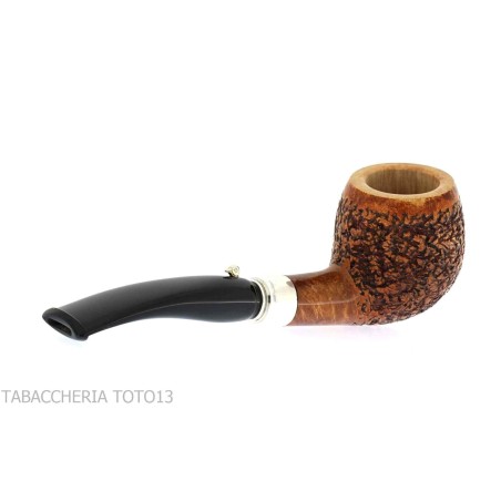 Le canard pipe pour le tabac Apple courbe Bruyère rustique - Pipe Pour le Tabac - Racine naturelle