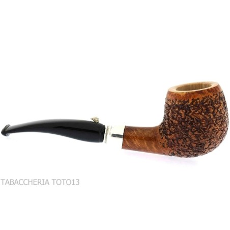 Le canard pipe pour le tabac Apple courbe Bruyère rustique - Pipe Pour le Tabac - Racine naturelle