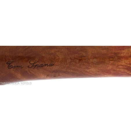 Tom Spanu Lumberman pipe in Scoparia Sarda heather briar - Tom Spanu pipe