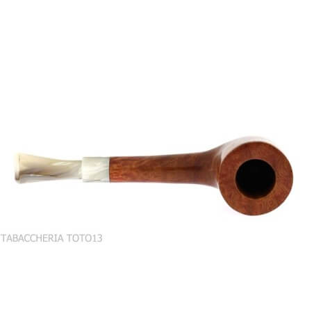 Tom Spanu Lumberman pipe in Scoparia Sarda heather briar - Tom Spanu pipe