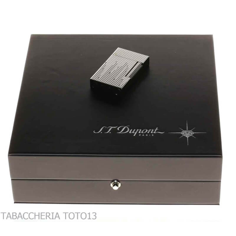 Accendino St Dupont linea 2 con diamanti | Limited edition 2005 Diamond Drops - S.t. Dupont