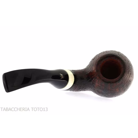 Fiamma di Re Tabakpfeife gebogen Shou sugi Ban Finish - Tabakpfeifen