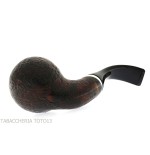 Fiamma di Re bent Apple pipe Shou sugi Ban finish - Tobacco Pipes - Natural root