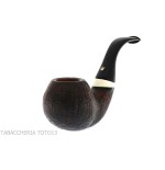 Fiamma di Re Tabakpfeife gebogen Shou sugi Ban Finish - Tabakpfeifen