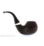 Fiamma di Re Tabakpfeife gebogen Shou sugi Ban Finish - Tabakpfeifen