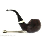 Fiamma di Re Tabakpfeife gebogen Shou sugi Ban Finish - Tabakpfeifen