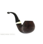 Fiamma di Re Tabakpfeife gebogen Shou sugi Ban Finish - Tabakpfeifen