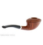 Pipa Fiamma di Re doblado en forma de Dublín ovalado en brezo brillante - Pipas de Tabaco