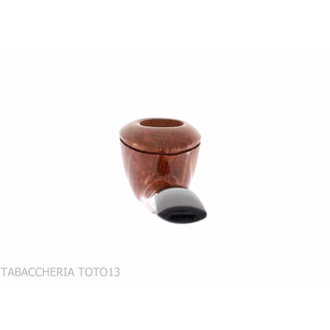 Fiamma di Re pipe bent Dublin shape oval in shiny briar - Tobacco Pipes - Natural root