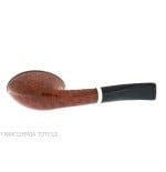 Fiamma di Re pipe bent Dublin shape oval in shiny briar - Tobacco Pipes - Natural root