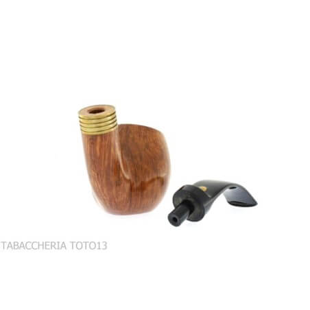 Curva de grado 4 de pimiento natural pipa Mastro de Paja con férula - Mastro de Paja