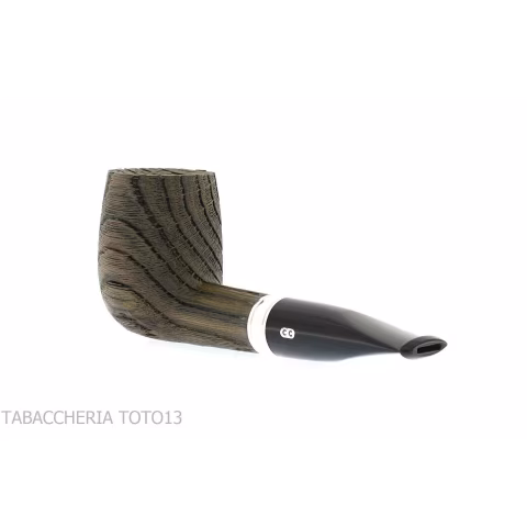 Billiard pipe Maigret 1201 in briar Bog oak limited edition - Tobacco Pipes - Bog oak