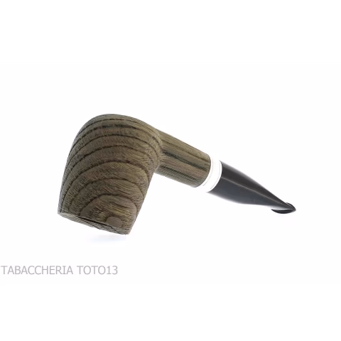 Billiard pipe Maigret 1201 in briar Bog oak limited edition - Tobacco Pipes - Bog oak