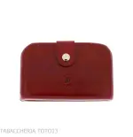 Giramondo portamonete e porta carte di credito in cuoio fiorentino colorato - Articoli regalo