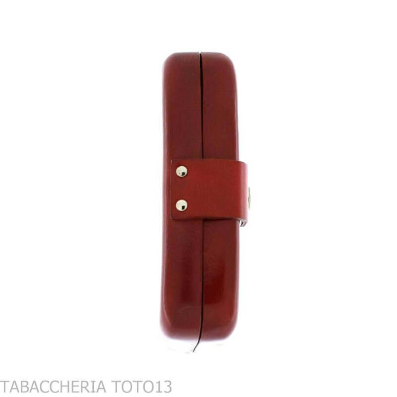 Giramondo portamonete e porta carte di credito in cuoio fiorentino colorato - Peroni Firenze