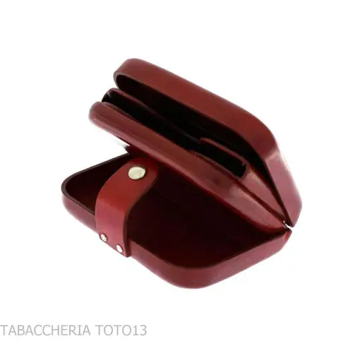 Giramondo portamonete e porta carte di credito in cuoio fiorentino colorato - Articoli regalo