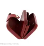 Giramondo portamonete e porta carte di credito in cuoio fiorentino colorato - Articoli regalo