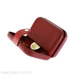 Monedero Globetrotter y tarjetero en piel florentina de color - Regalos